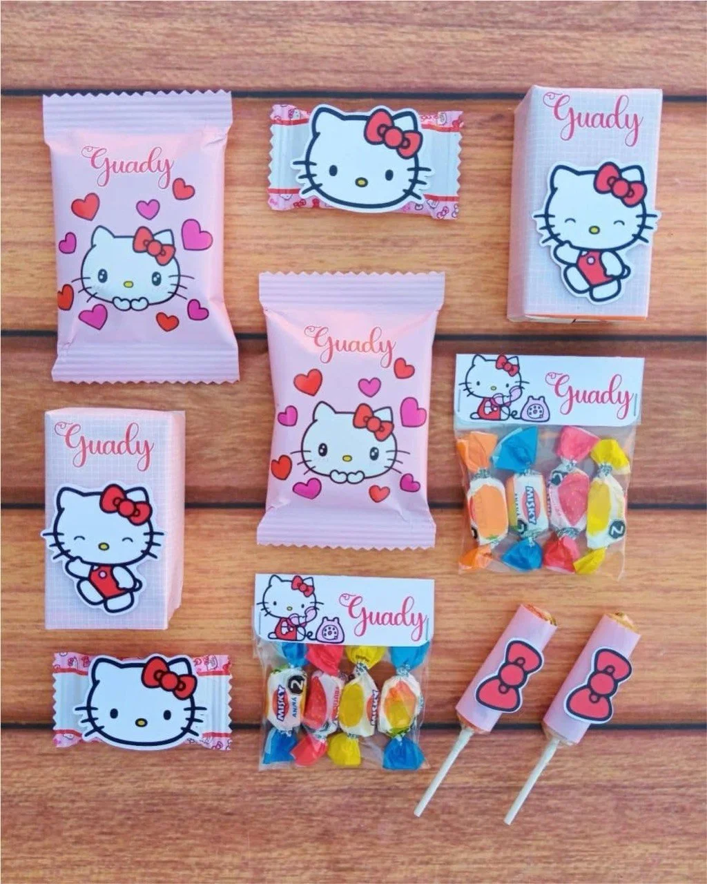 Empaque personalizado para fiesta infantil