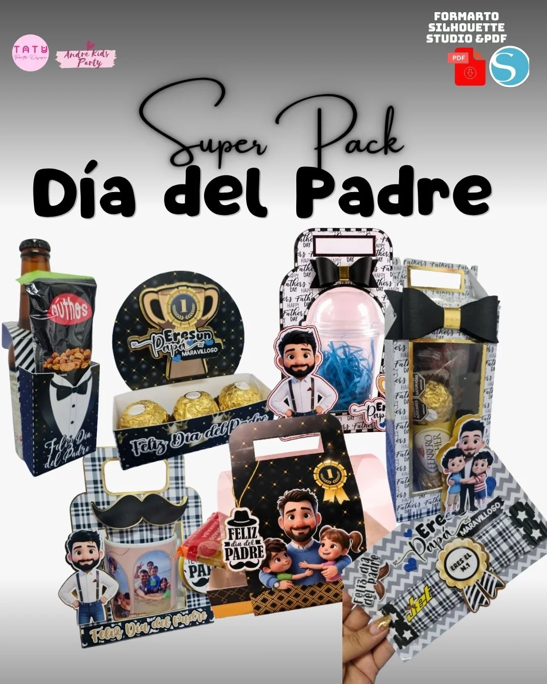 Portada del Super Pack Día del Padre