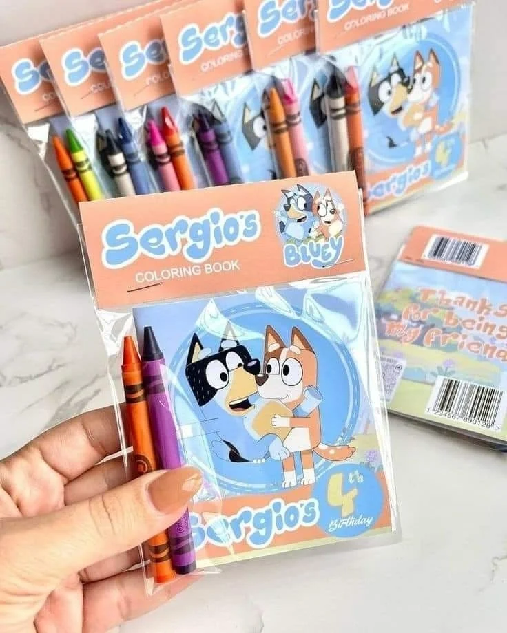 Plantilla para colorear personalizada